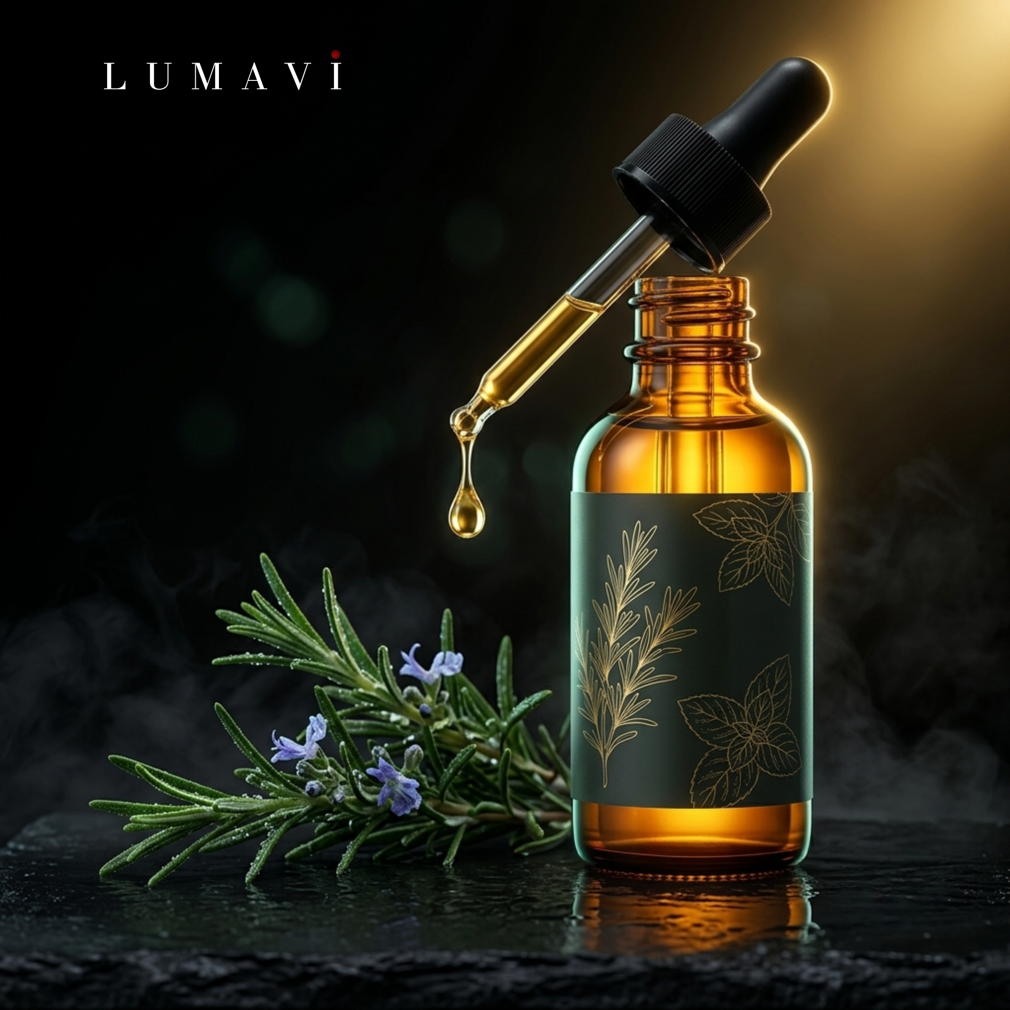 Lumavi MIELLE Rosemary Mint Hair Essential Oil
