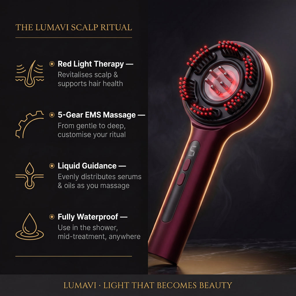 Lumavi Electric Scalp Massager — Your Daily Spa-Like Scalp Ritual