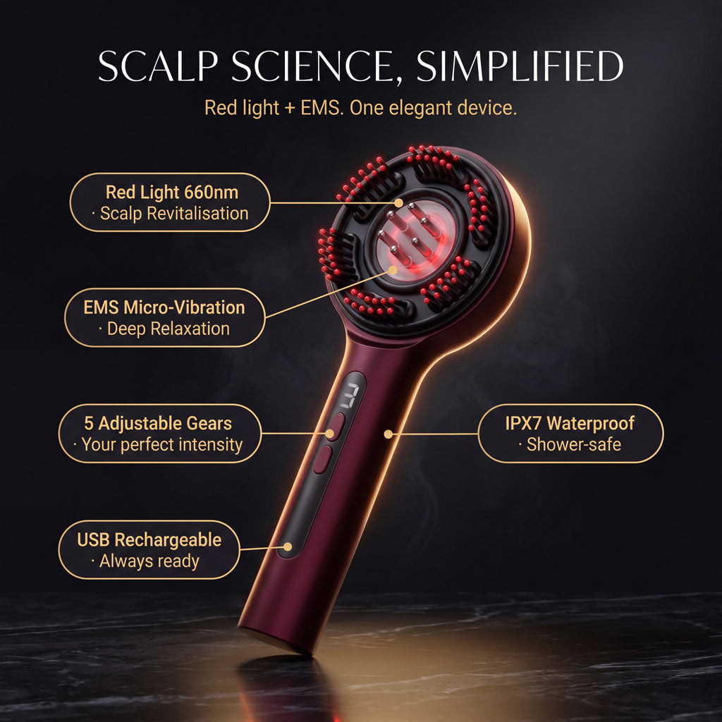Lumavi Electric Scalp Massager — Your Daily Spa-Like Scalp Ritual