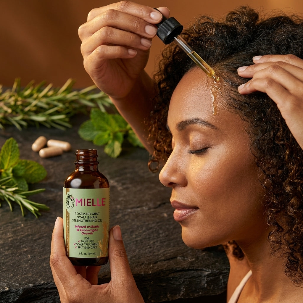 Lumavi MIELLE Rosemary Mint Hair Essential Oil