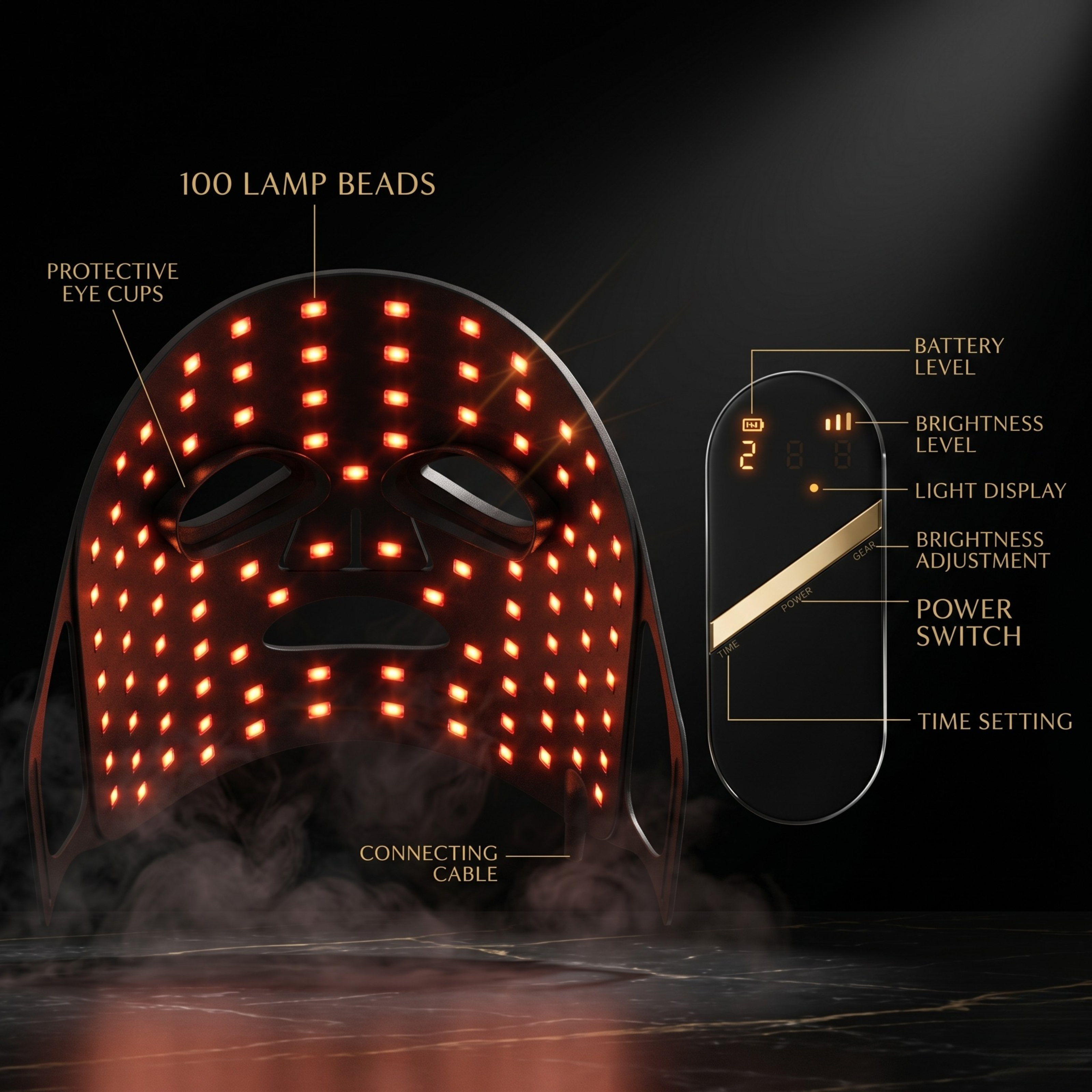Lumavi Wireless LED Light Therapy Mask