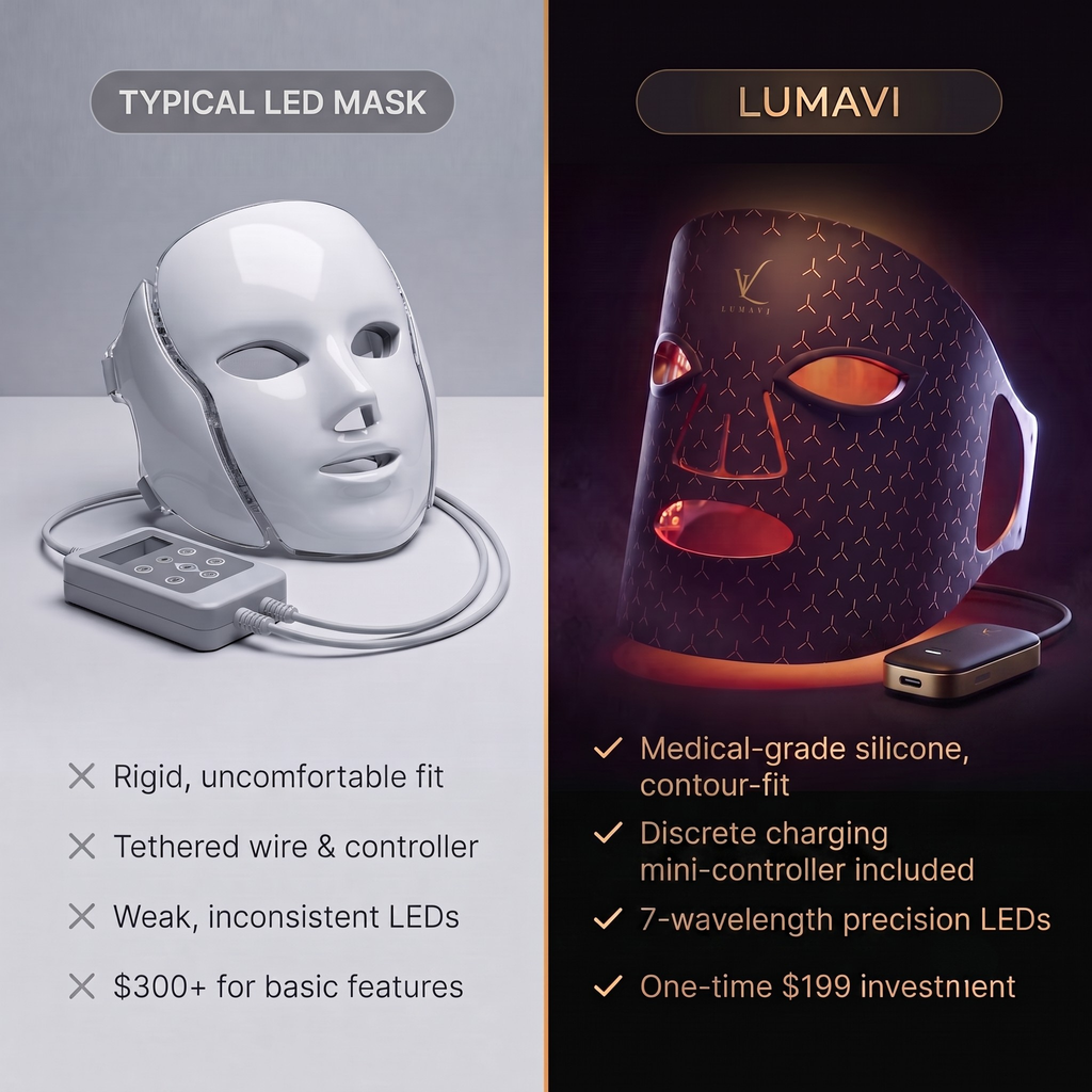 Lumavi Wireless LED Light Therapy Mask